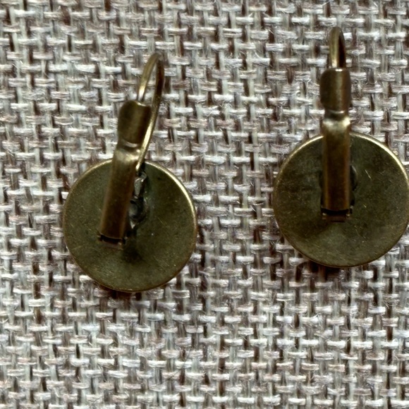 Amber Colored Drop Earring - NWT - Picture 2 of 5